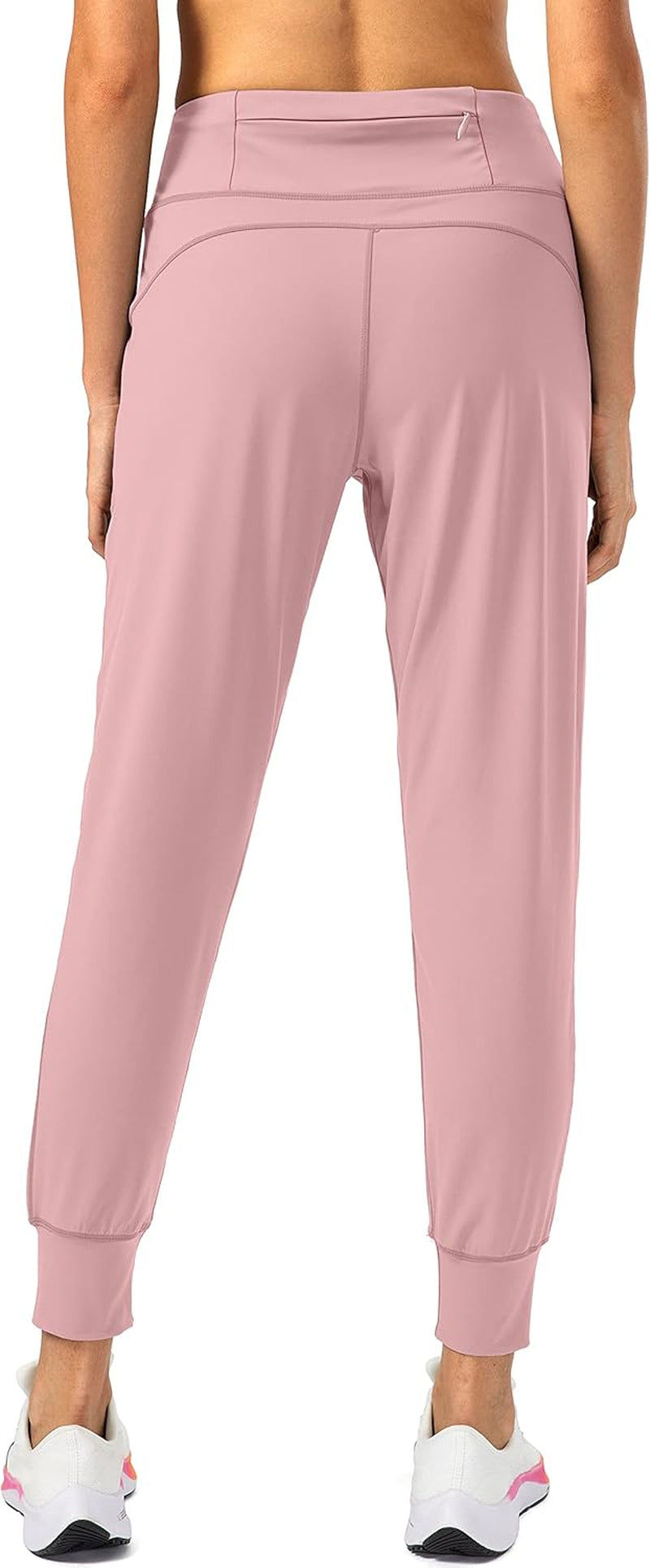 Women'S Joggers with Zipper Pockets Petite/Regular/Tall High Waisted Athletic Workout Yoga Pants Joggers for Women