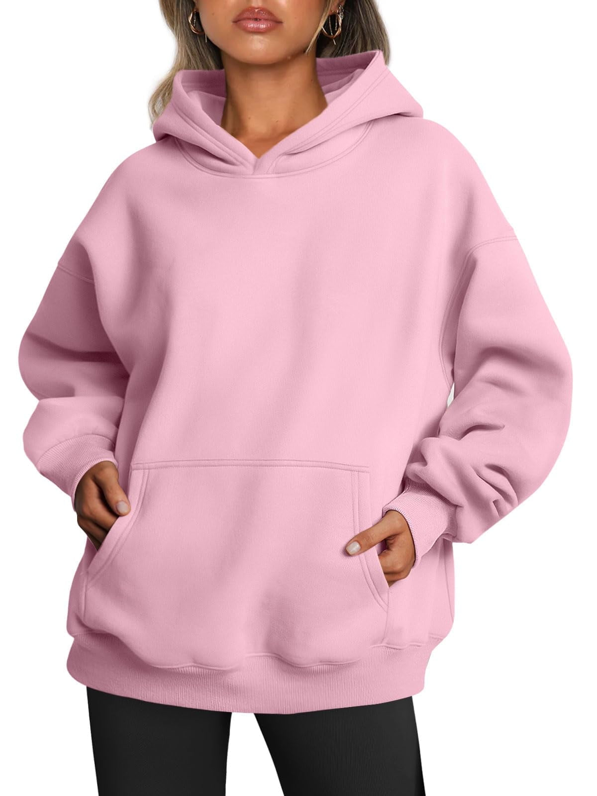 Chic Oversized Hoodies for Women - Cozy Fall Fashion Sweatshirts with Pocket