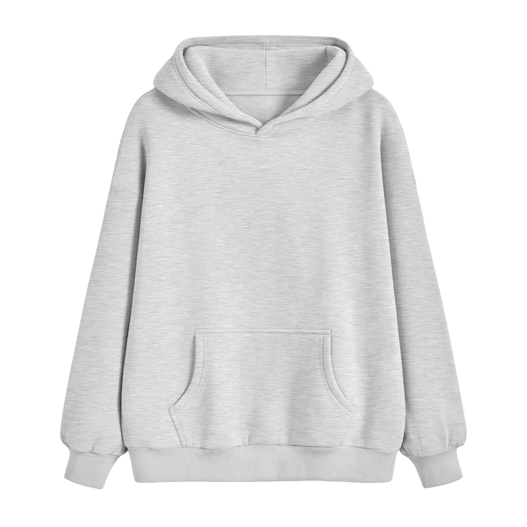 Cozy Oversized Hoodie for Women - Fall Fashion Pullover Sweatshirt with Pocket