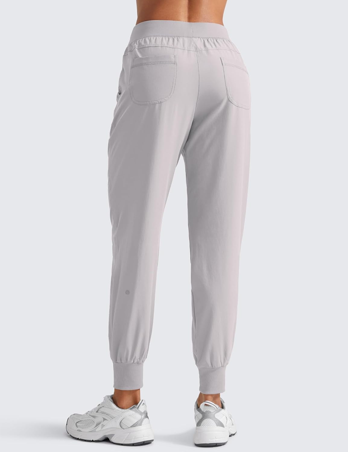 Women'S Lightweight Workout Joggers 27.5" - Travel Casual Outdoor Running Athletic Track Hiking Pants with Pockets