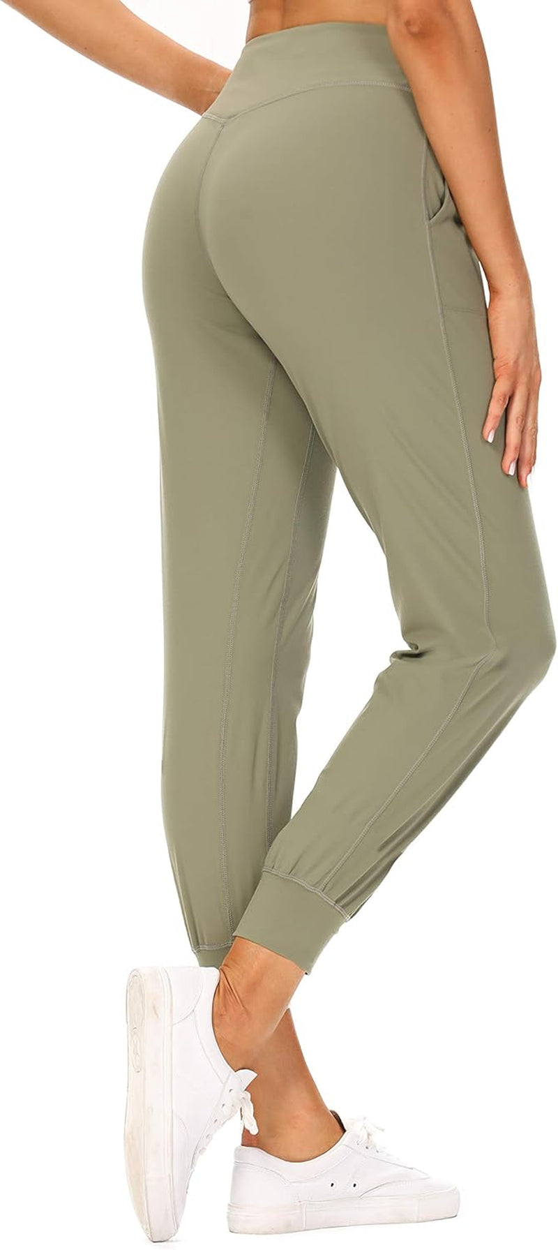 Women'S Lightweight Joggers Pants with Pockets Workout Running Yoga Pants