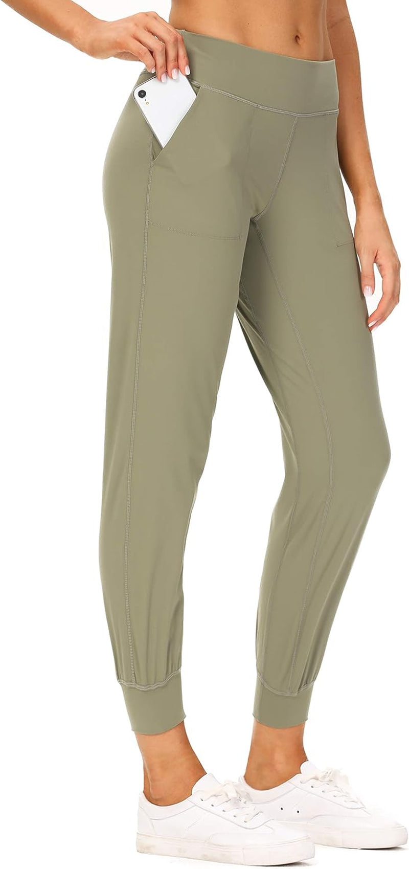 Women'S Lightweight Joggers Pants with Pockets Workout Running Yoga Pants