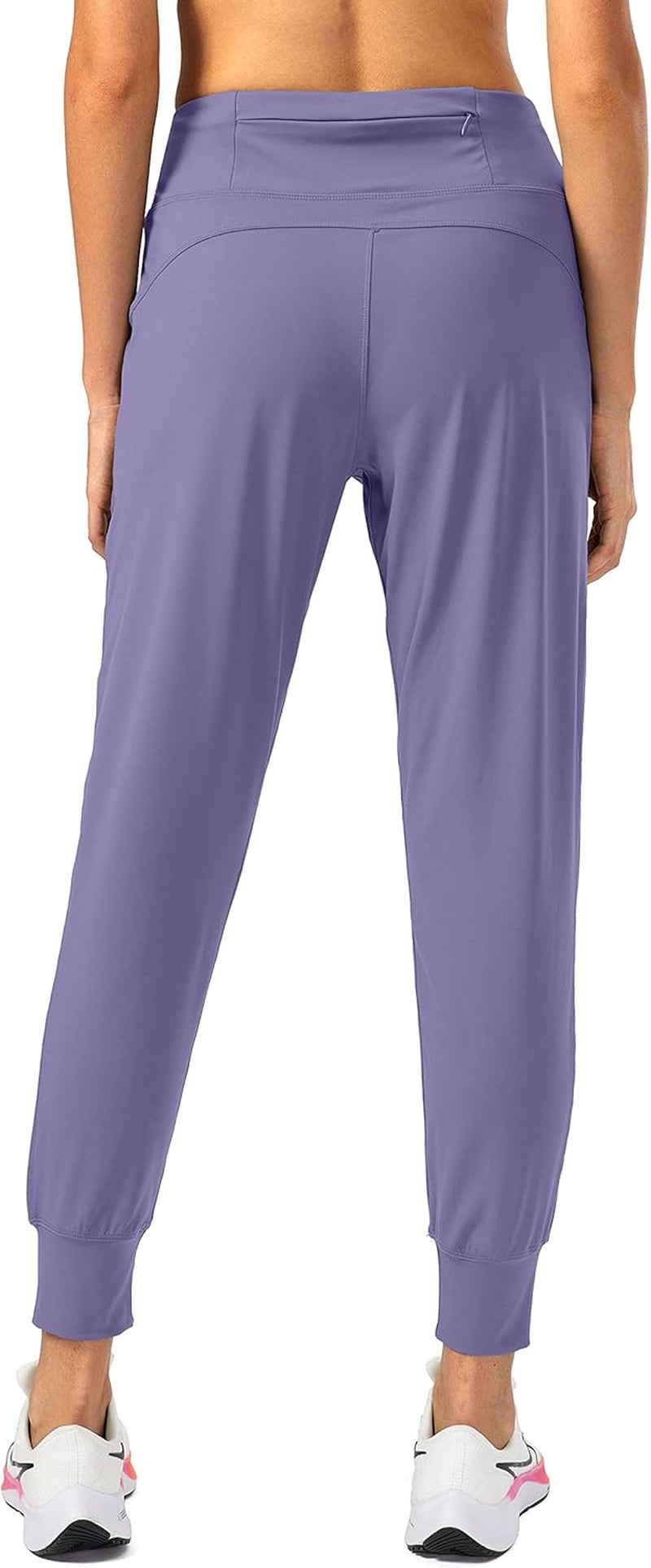 Elevate Your Workout with Soothfeel Women's High-Waisted Joggers - Stylish Athletic Pants with Zipper Pockets for Ultimate Comfort and Performance